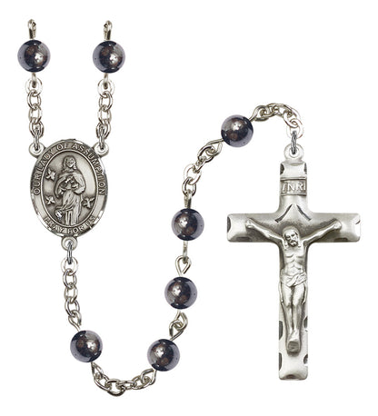 Our Lady of Assumption Rosary - 6 Bead Options (8388SS)