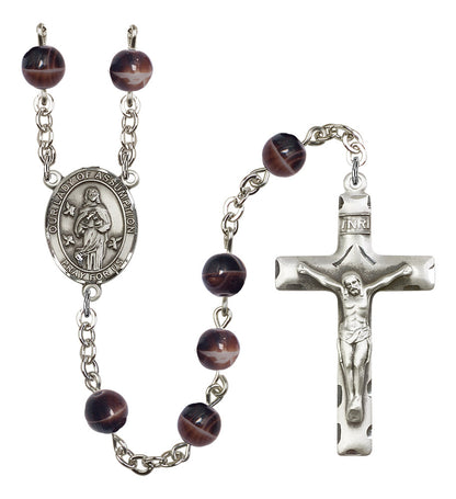 Our Lady of Assumption Rosary - 6 Bead Options (8388SS)