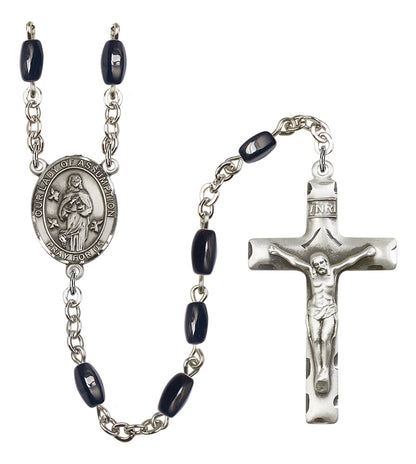 Our Lady of Assumption Rosary - 6 Bead Options (8388SS)