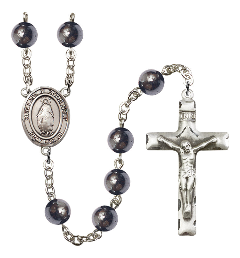 Our Lady of Good Help Rosary - 6 Bead Options (8431SS)