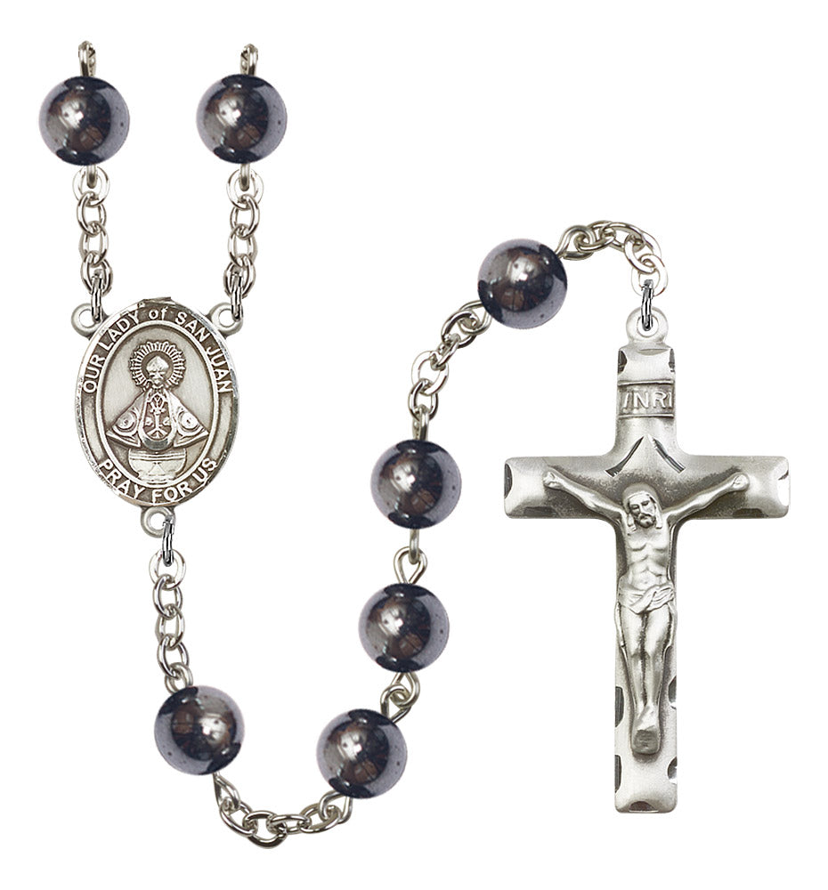 Our Lady of San Juan Rosary - 6 Bead Options (8263SS)