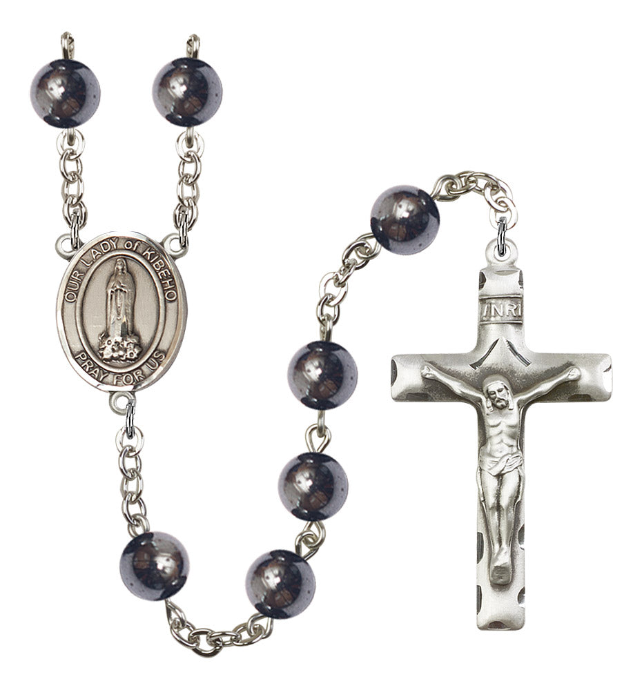 Our Lady of Kibeho Rosary - 6 Bead Options (8414SS)