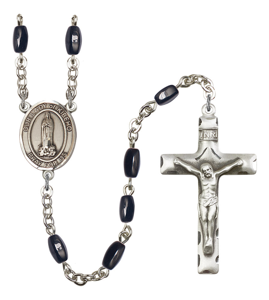 Our Lady of Kibeho Rosary - 6 Bead Options (8414SS)