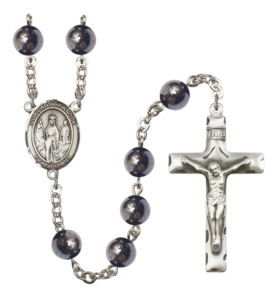 Our Lady of Knock Rosary - 6 Bead Options (8246SS)