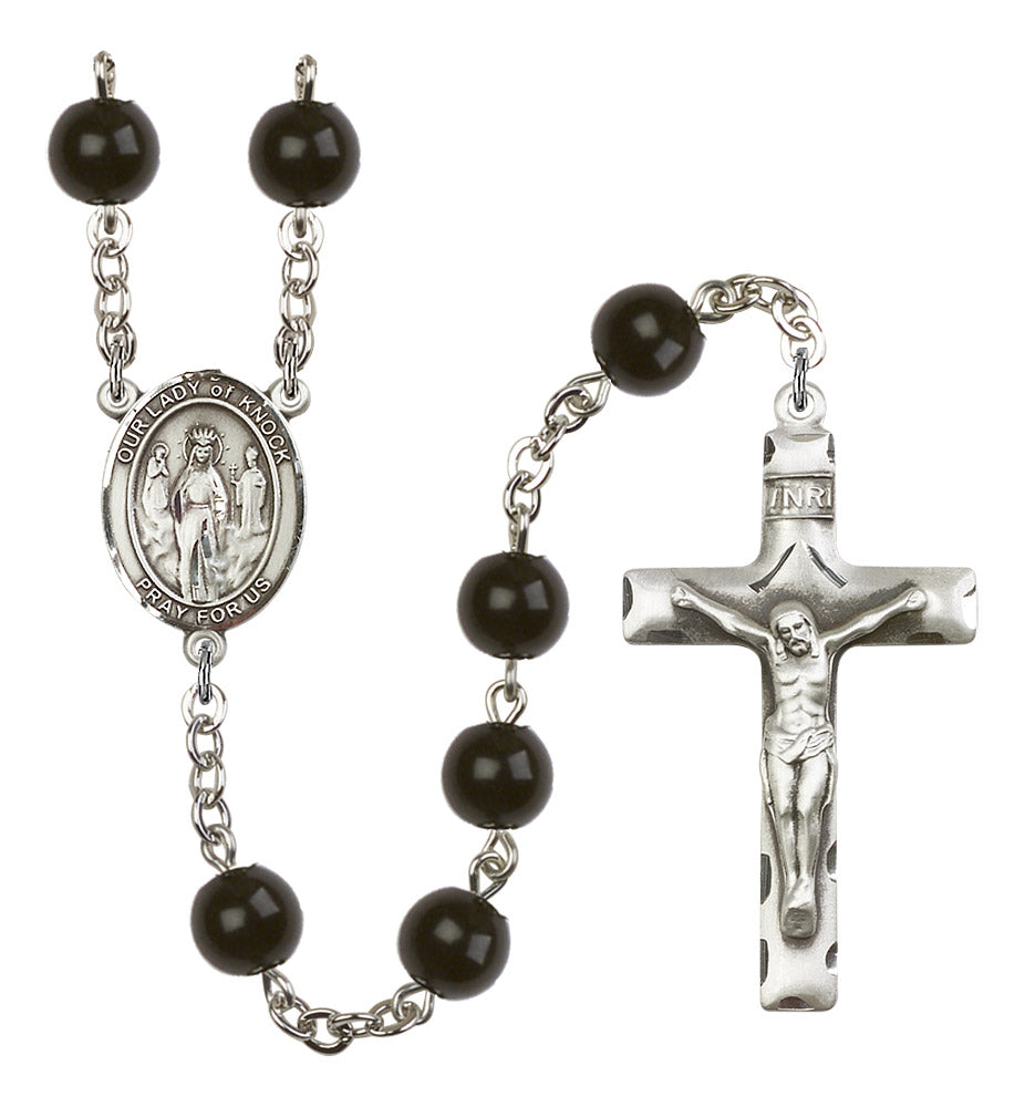 Our Lady of Knock Rosary - 6 Bead Options (8246SS)