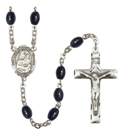 Our Lady of Prompt Succor Rosary - 6 Bead Options (8299SS)