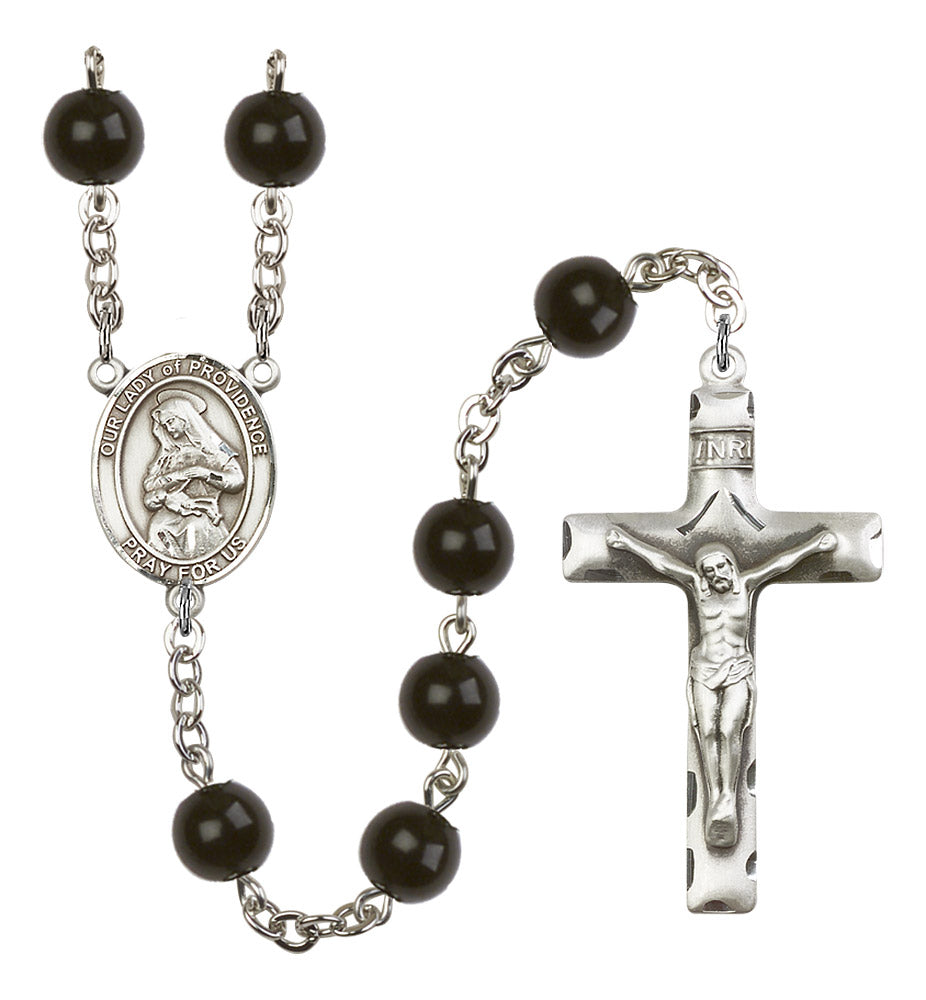 Our Lady of Providence Rosary - 6 Bead Options (8087SS)