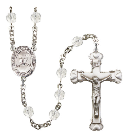 Blessed Jose Sanchez Del Rio Rosary - 6MM Fire Polished Beads (8446SS)