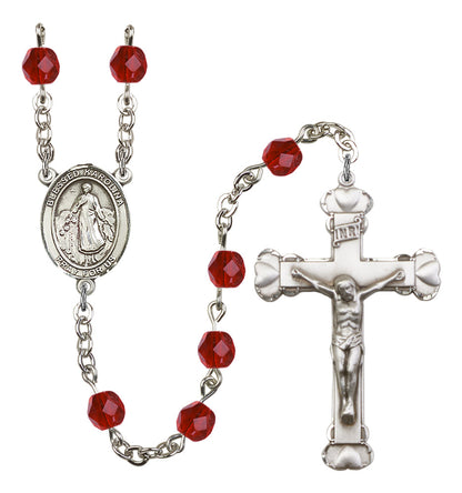 Blessed Karolina Kozkowna Rosary - 6MM Fire Polished Beads (8283SS)
