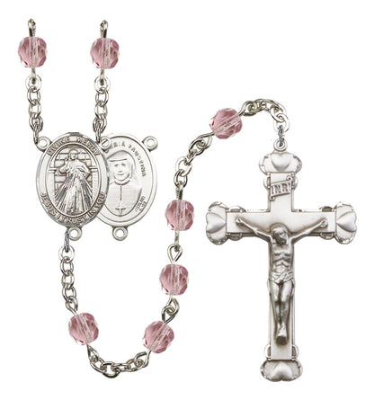 Divine Mercy Rosary - 6MM Fire Polished Beads (8366SS)