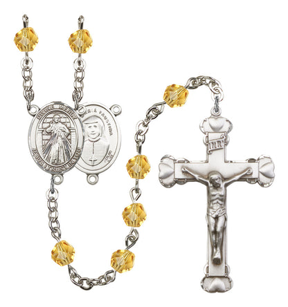 Divine Mercy Rosary - 6MM Fire Polished Beads (8366SS)