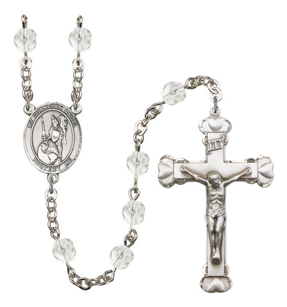 Guardian Angel of The World Rosary - 6MM Fire Polished Beads (8441SS)