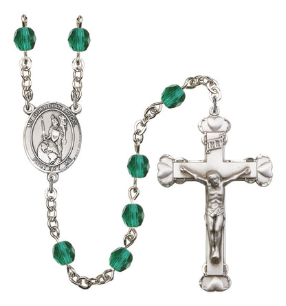 Guardian Angel of The World Rosary - 6MM Fire Polished Beads (8441SS)