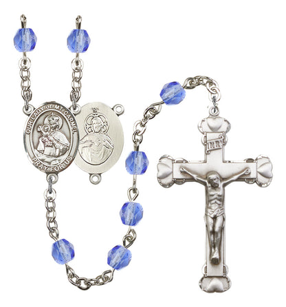 Our Lady of Mount Carmel Rosary - 6MM Fire Polished Beads (8243SS)