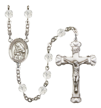 Our Lady of Providence Rosary - 6MM Fire Polished Beads (8087SS)