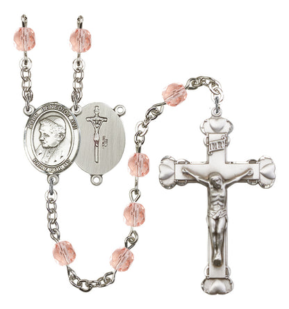 Pope Emeritace Benedict XVI Rosary - 6MM Fire Polished Beads (8235SS)