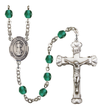 San Francisco Rosary - 6MM Fire Polished Beads (8036SPSS)