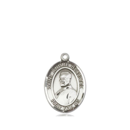 St. Andre Bessette Medal - Sterling Silver Oval Pendant (2 Sizes)