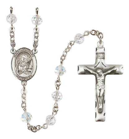 St. Apollonia Sterling Silver Rosary - 10 Color Options (8005/0644)