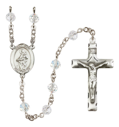 St. Jane of Valois Sterling Silver Rosary - 10 Color Options (8029/0644)