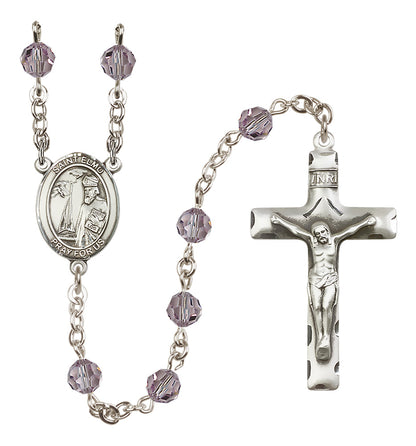 St. Elmo Sterling Silver Rosary - 10 Color Options (8031/0644)