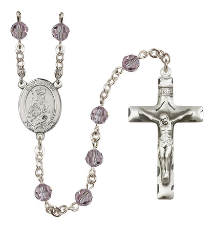 St. Louis Sterling Silver Rosary - 10 Color Options (8081/0644)