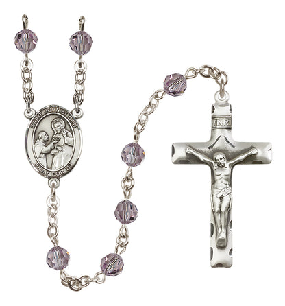 St. John of God Sterling Silver Rosary - 10 Color Options (8112/0644)