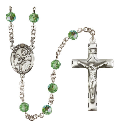 St. John of God Sterling Silver Rosary - 10 Color Options (8112/0644)