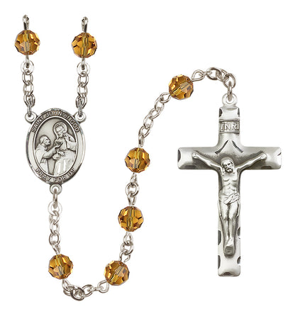 St. John of God Sterling Silver Rosary - 10 Color Options (8112/0644)