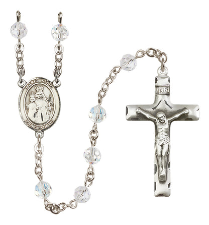 Maria Stein Sterling Silver Rosary - 10 Color Options (8133/0644)
