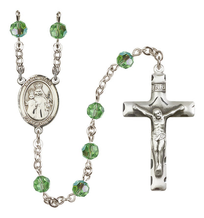 Maria Stein Sterling Silver Rosary - 10 Color Options (8133/0644)