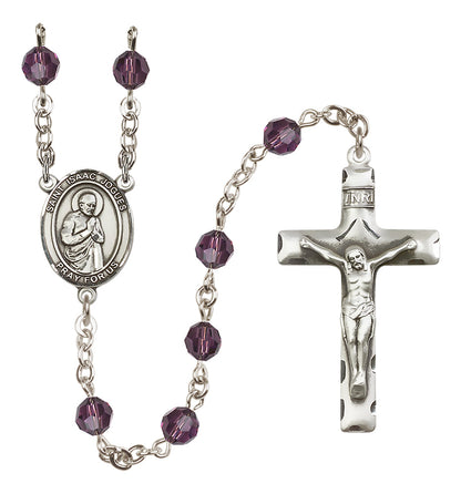 St. Isaac Jogues Sterling Silver Rosary - 10 Color Options (8212/0644)