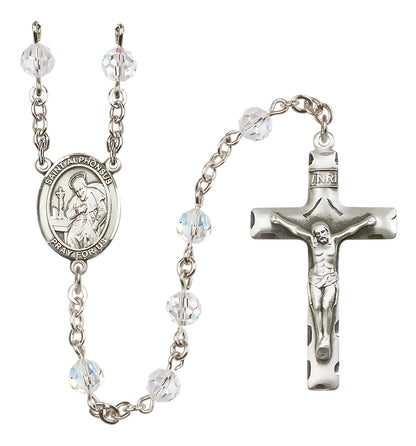 St. Alphonsus Sterling Silver Rosary - 10 Color Options (8221/0644)