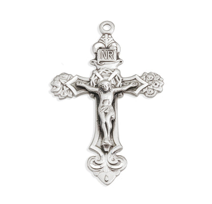 Front of Crown of Thorns Crucifix Pendant