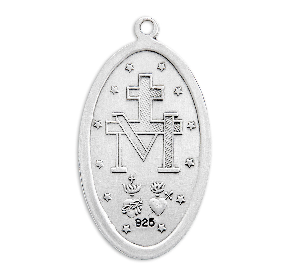 Back of Men's Miraculous Medal
