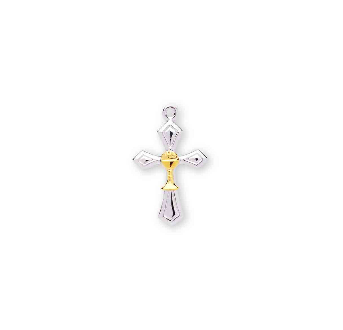 Front of Cross with a Chalice Pendant