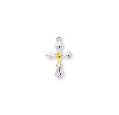 Front of Cross with a Chalice Pendant