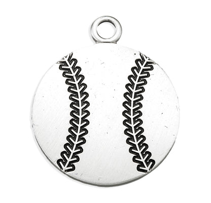 Front of St. Sebastian Baseball Pendant