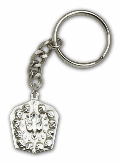 Apostles Keychain - Silver Finish