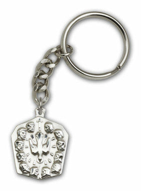 Apostles Keychain - Silver Finish