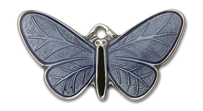 Blue Butterfly Pendant - Sterling Silver 1250SS
