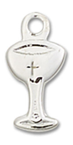 Chalice Pendant Charm - Sterling Silver 5614SS
