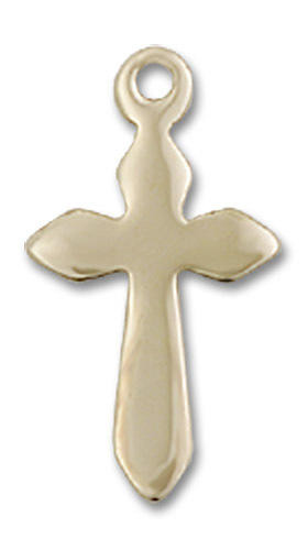 Cross Pendant - 14kt Gold 5/8 x 3/8 2532