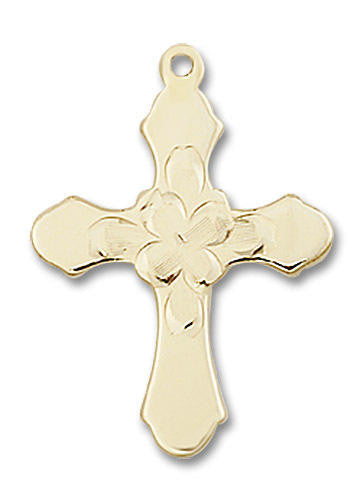 Cross Pendant - 14kt Gold 7/8 x 5/8 60364
