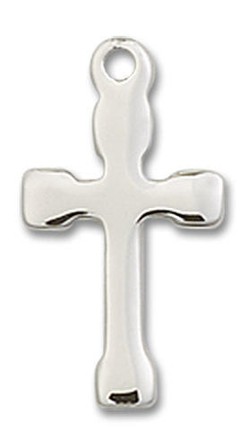 Cross Pendant - Sterling Silver 5/8 x 3/8 2520SS