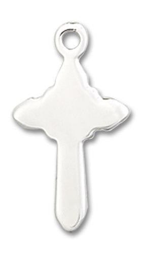 Cross Pendant - Sterling Silver 5/8 x 3/8 2524SS