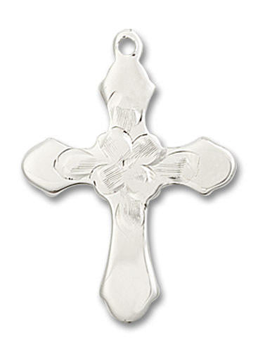 Cross Pendant - Sterling Silver 7/8 x 5/8 6036SS4