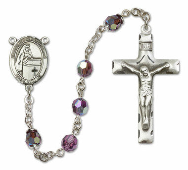 Emilie D'oultremont Sterling Silver Rosary - 10 Color Options (8390/0644)