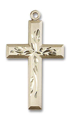 Extra Large Cross Pendant - 14kt Gold 1 3/8 x 3/4 5925