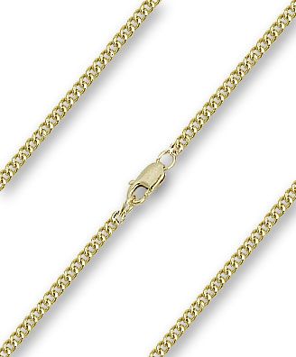 Gold-Plated Heavy Curb Chain – 2.90mm